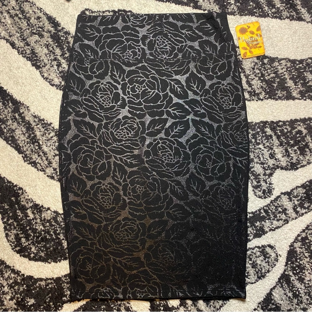 Hybrid & Company high waisted floral pencil skirt - Picture 3 of 8